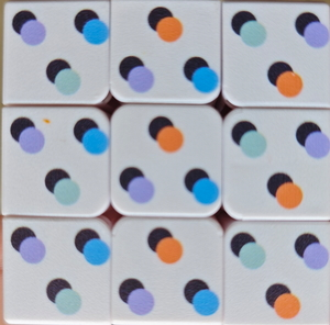 Colored Circles pattern.