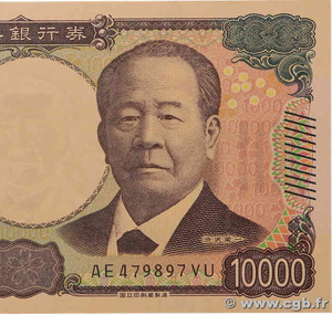 Yen 10000 2 pattern.